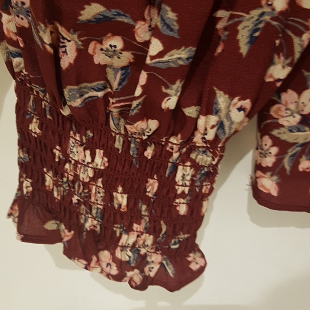 Rebecca Taylor "tilda" silk floral top - Picture 6 of 7